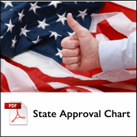 IQ State Approval Chart